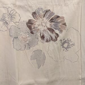 Preloved embroidered pillow sham